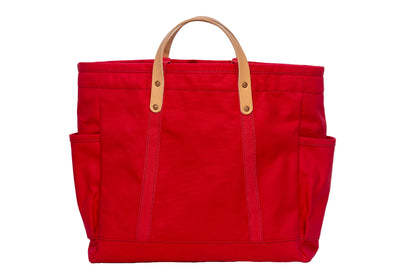 The Market Tote in Cherry