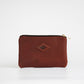 All Leather Cosmetic Pouch