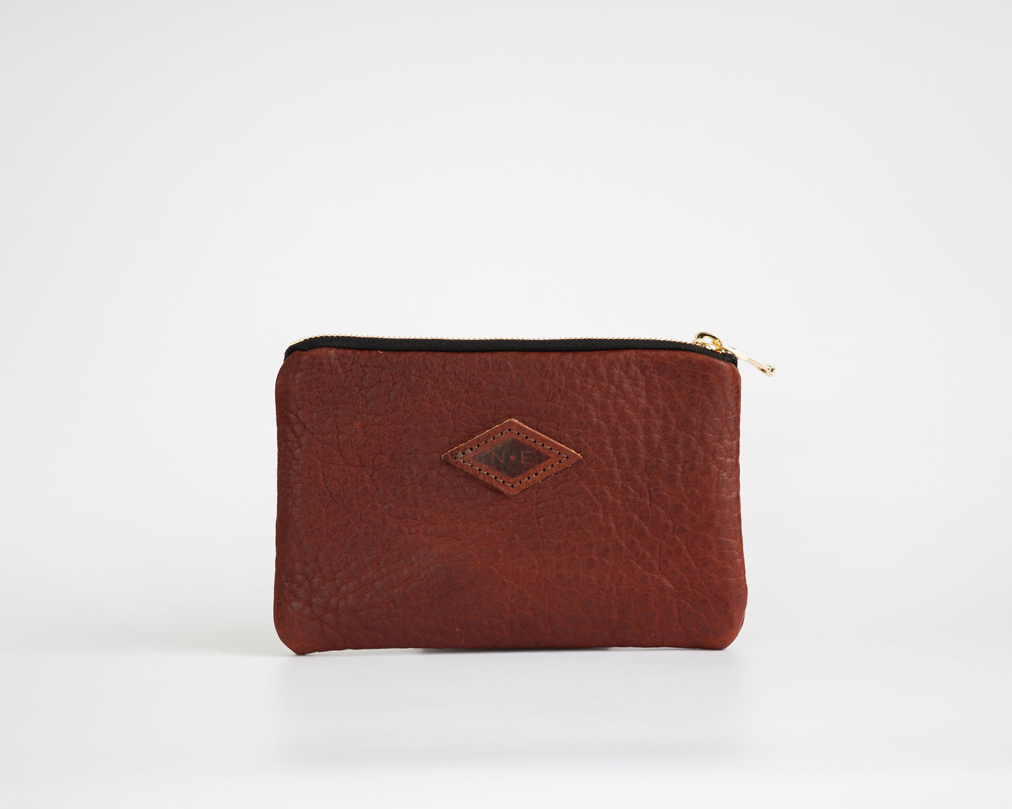 All Leather Cosmetic Pouch