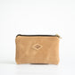 All Leather Cosmetic Pouch