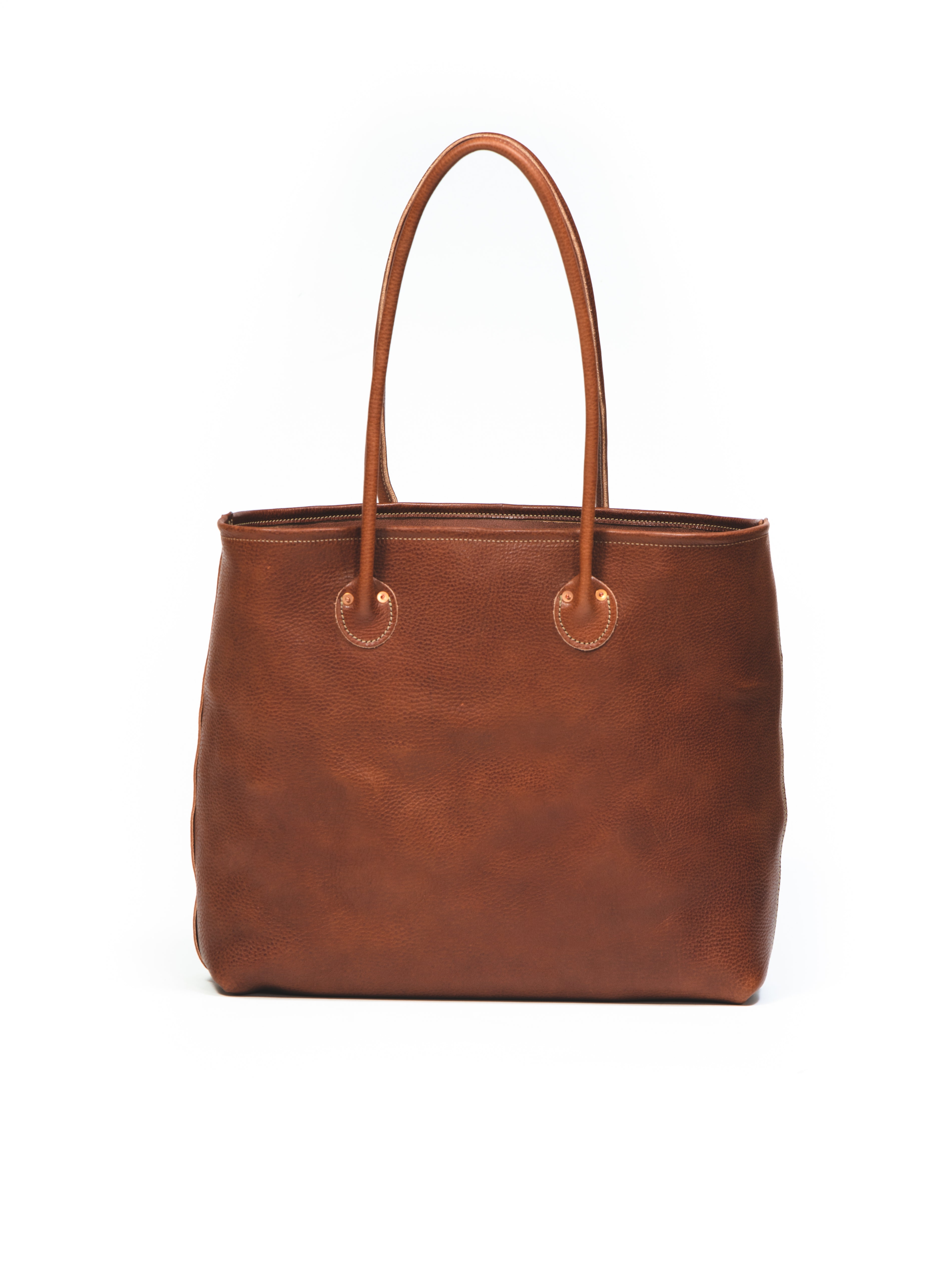 The All-Leather Tote – North End Bag Company